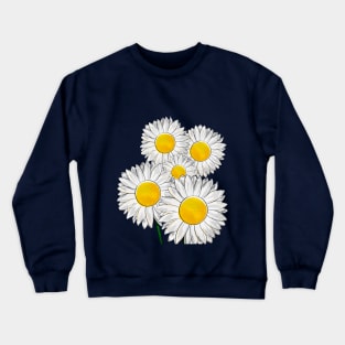 Daisy Flowers Crewneck Sweatshirt